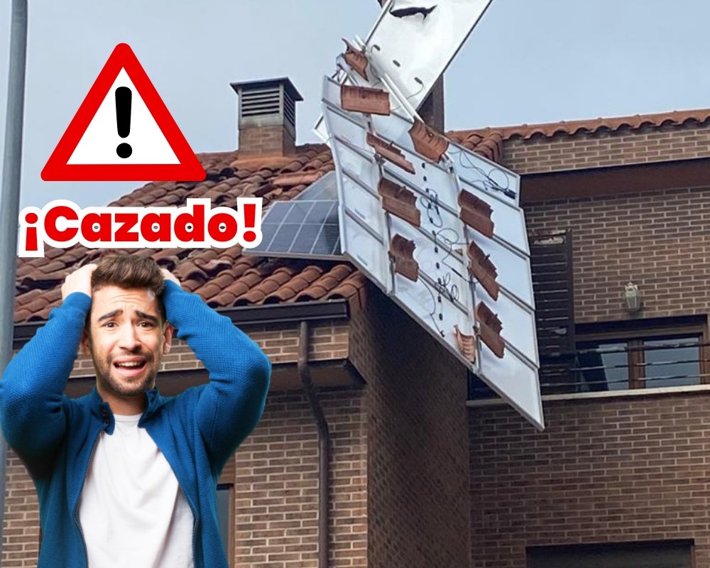 ¡Cazado! El tejado que voló por no llegar a la base de anclaje - fischer Shop
