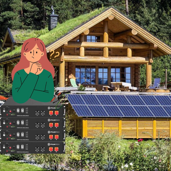 ¿Cuántas BATERÍAS NECESITAS para una INSTALACIÓN FOTOVOLTAICA AISLADA? (Off-Grid) - fischer Shop