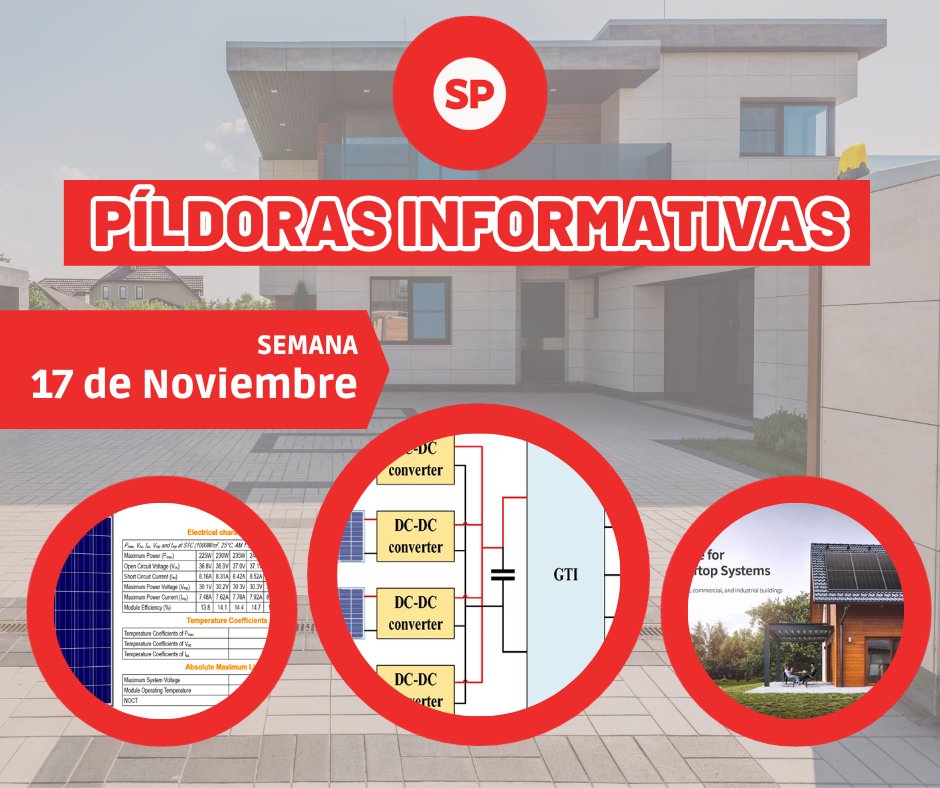 Píldoras infromativas - 17 de noviembre - fischer Shop