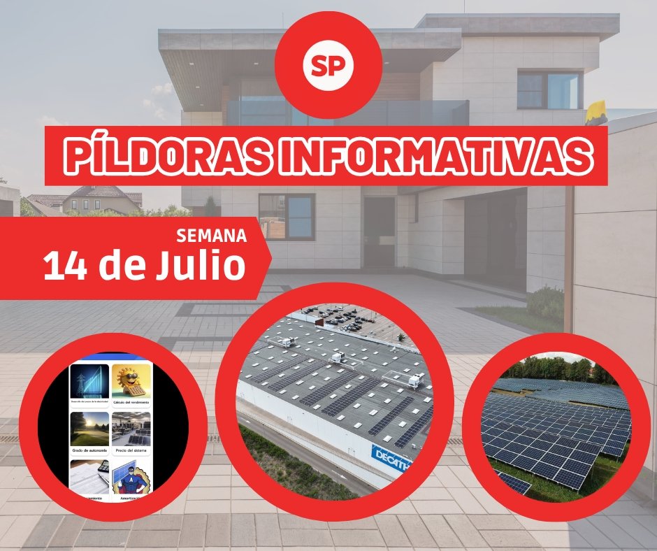 Píldoras informativas - 14 de Julio - fischer Shop