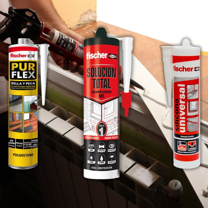 Diferencias entre Silicona, Poliuretano y MS: ¿Cuál es la opción ideal? - fischer Shop
