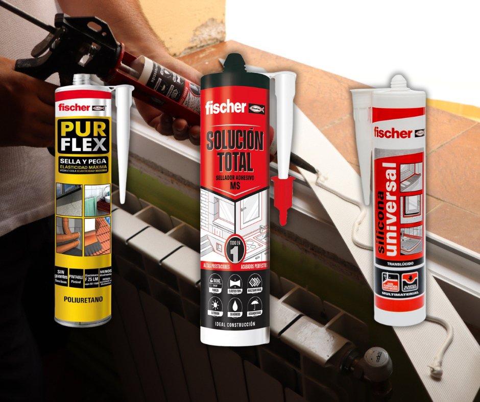Diferencias entre Silicona, Poliuretano y MS: ¿Cuál es la opción ideal? - fischer Shop