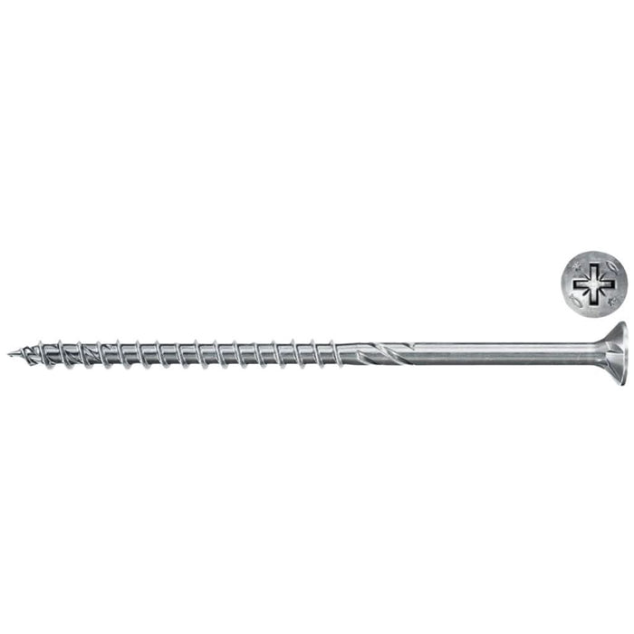 Tornillos fischer PowerFast II Avellanados Pozidriv – Extra largos para construcción - fischer Shop