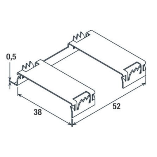 Toma de Tierra especial grapa fischer PMU - 1 ud - fischer Shop