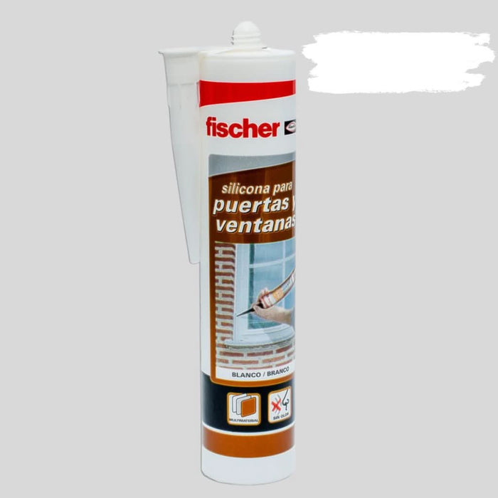 Silicona Neutra para Puertas y Ventanas 300ml - fischer Shop