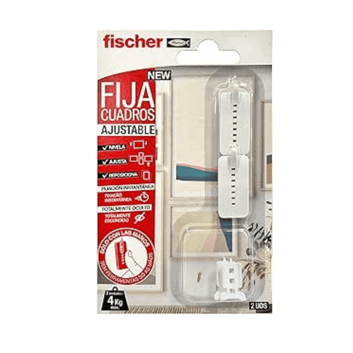 Fijacuadros Ajustable fischer (Blíster 2 Unidades) - fischer Shop