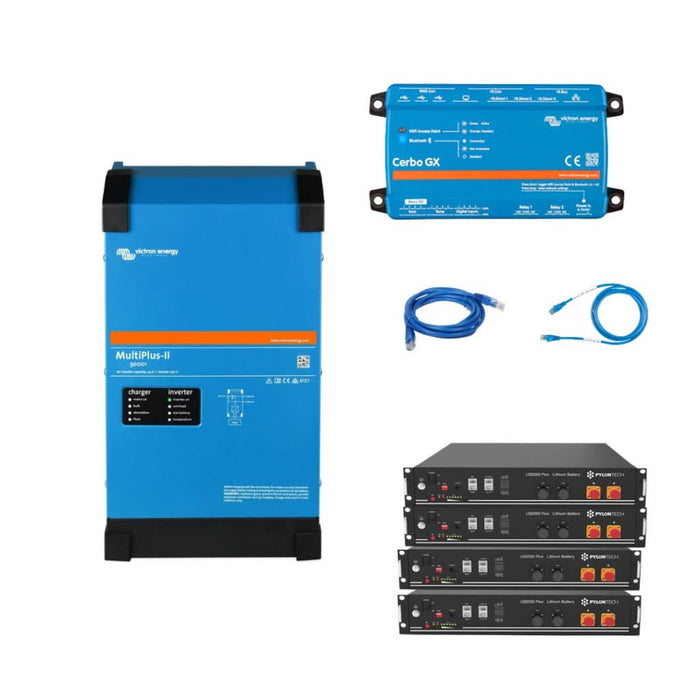 Kit BATERÍAS para instalaciones NO HÍBRIDAS o con MICROINVERSORES  - 10000 Wh (Retrofit) - fischer Shop