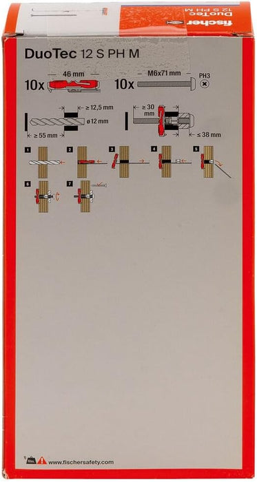 Taco DuoTec M12 Con Tornillo - fischer Shop