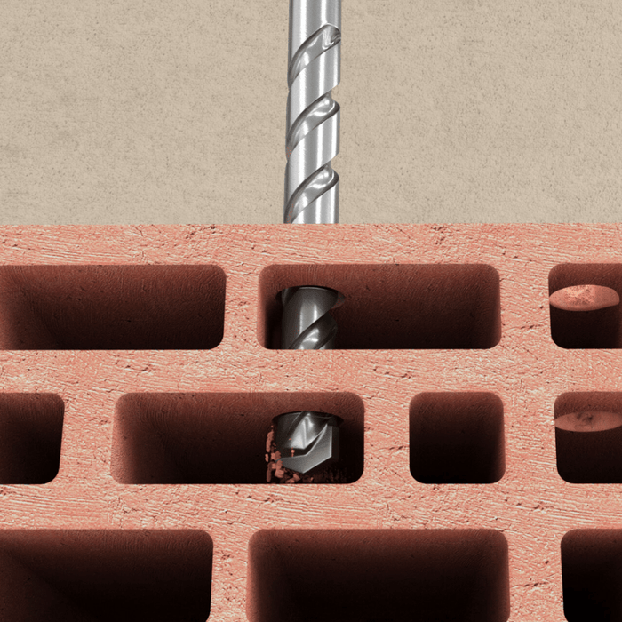 Estuche Broca Universal multimaterial Súper D-S | Ideal perforaciones rotatorias - fischer Shop