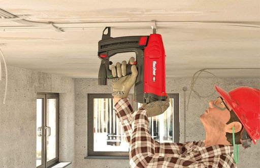 Clavos Disparo de Alto Rendimiento 17mm para clavadora eléctrica de clavos FGC 100, Aptos para Acero, hormigón (> C 30/37), ladrillo Macizo y mampostería, 1.008 uds, Gris - fischer Shop