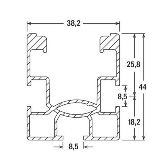 Tapa de Perfil Solar Fish fischer | Protección y Estética en Sistemas Solares - fischer Shop