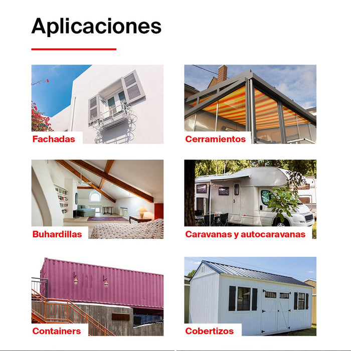 Aislante térmico Escudo Térmico Total (ETT) - fischer Shop