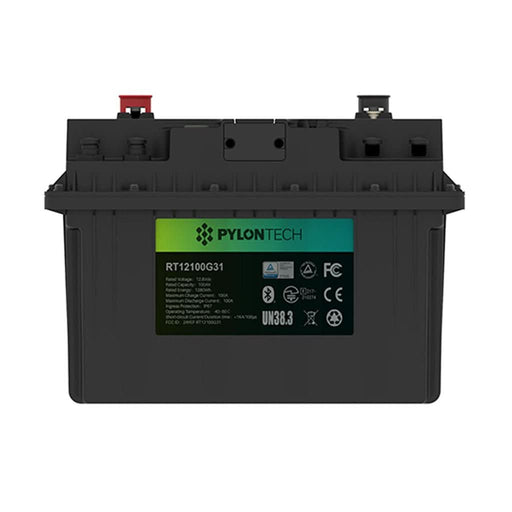 Batería de litio LiFePO4 Pylontech RT12100G31 100Ah 12V con BMS integrado 6000 ciclos - fischer Shop