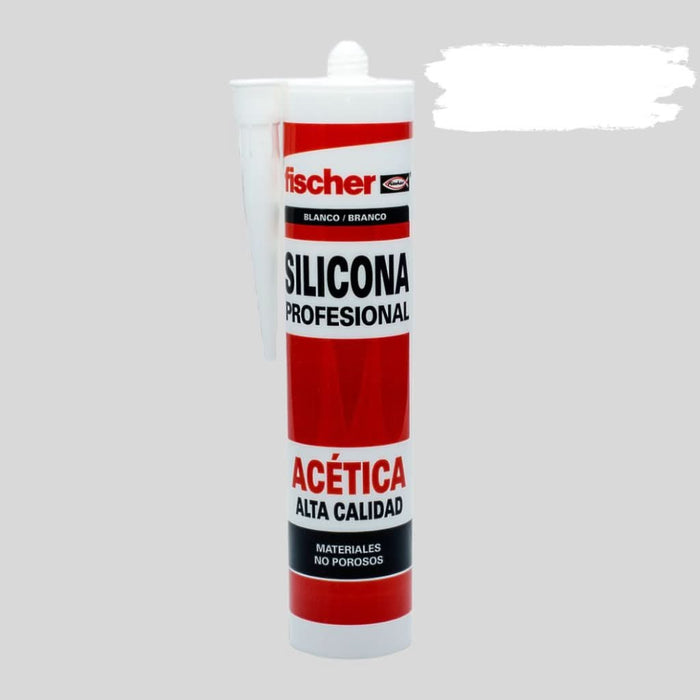 Silicona Acética Profesional 300 ml - fischer Shop
