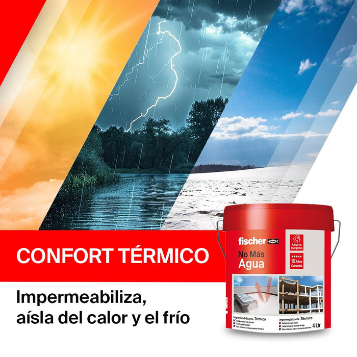 Pintura Térmica (aislante térmico) para pérdidas de energía - fischer Shop