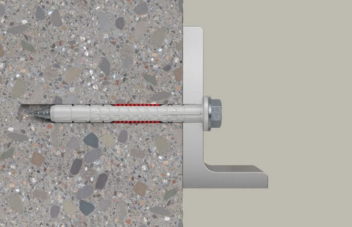 Taco Largo DuoXpand M10 con tornillo acero cincado y cabeza hexagonal - fischer Shop