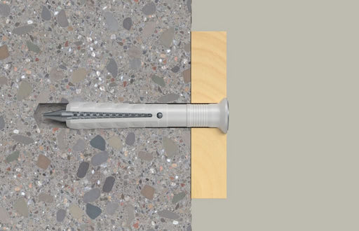 Tacos clavo N 6x30/1 P para fijaciones rápidas – BigBox 1000 uds - fischer Shop