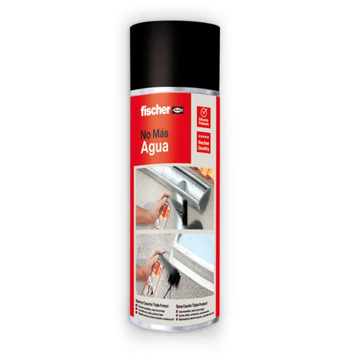 Silicona en spray Triple Protect Negro (500 ml) para reparación inmediata - fischer Shop
