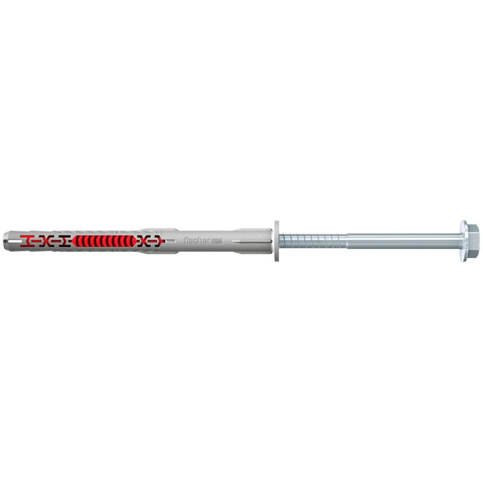 Taco Largo DuoXpand M10 con tornillo acero cincado y cabeza hexagonal - fischer Shop