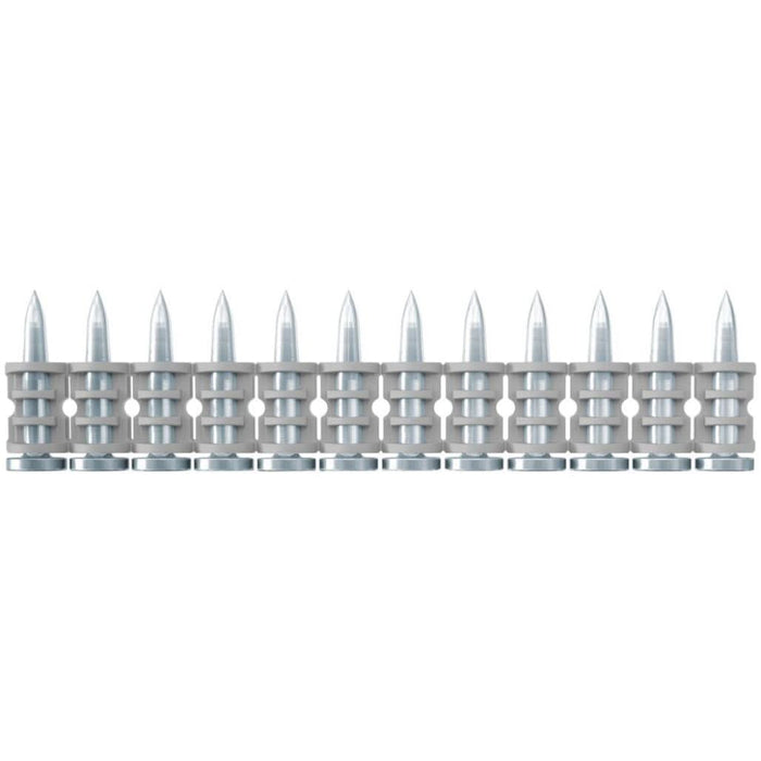Clavos Disparo Estándar 40mm para clavadora eléctrica de clavos FGC 100, Apto para hormigón BLANDO ( C 30/37), 1.008 uds, Gris - fischer Shop