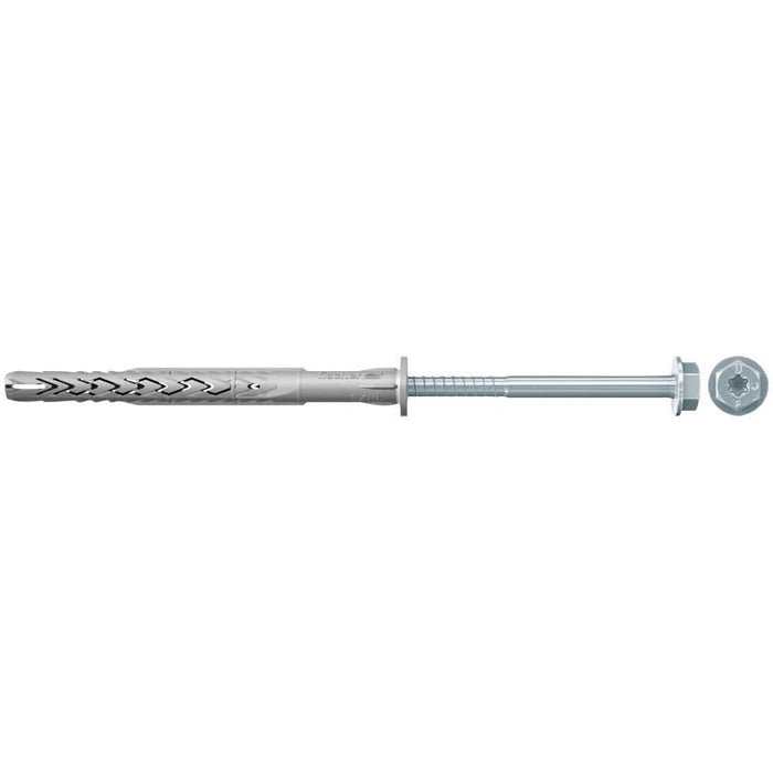 Taco largo SXRL M10 con tornillo FUS (Caja 50 Unidades) - fischer Shop