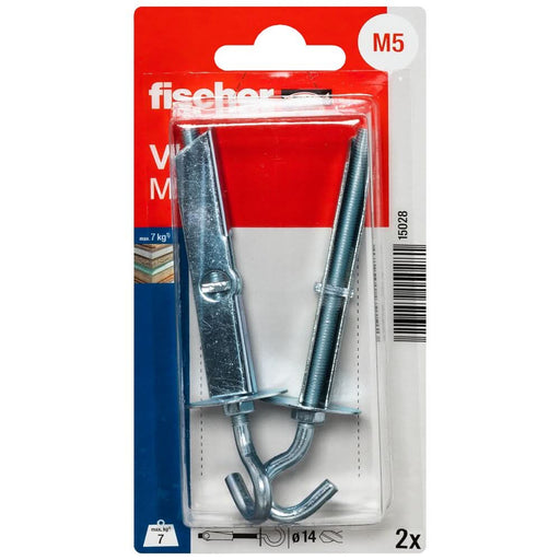 Tacos de vuelco VH M5 para techos – Blíster 2 uds - fischer Shop