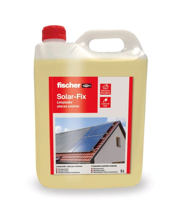 Limpiador para placas fotovoltaicas (5 Litros) - fischer Shop