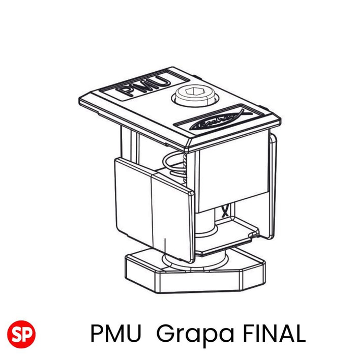 Kit coplanar para cubierta de chapa fischer (Estructura para inicio y final en Horizontal) - fischer Shop