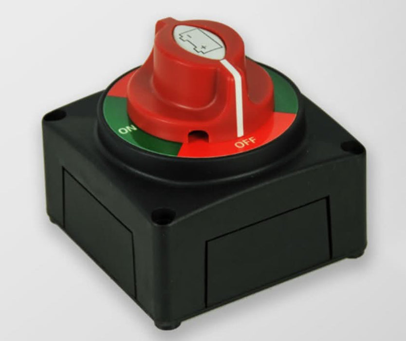 Desconectador baterías 300A - 2 posiciones para 1 baterias. - ELECSUN - fischer Shop