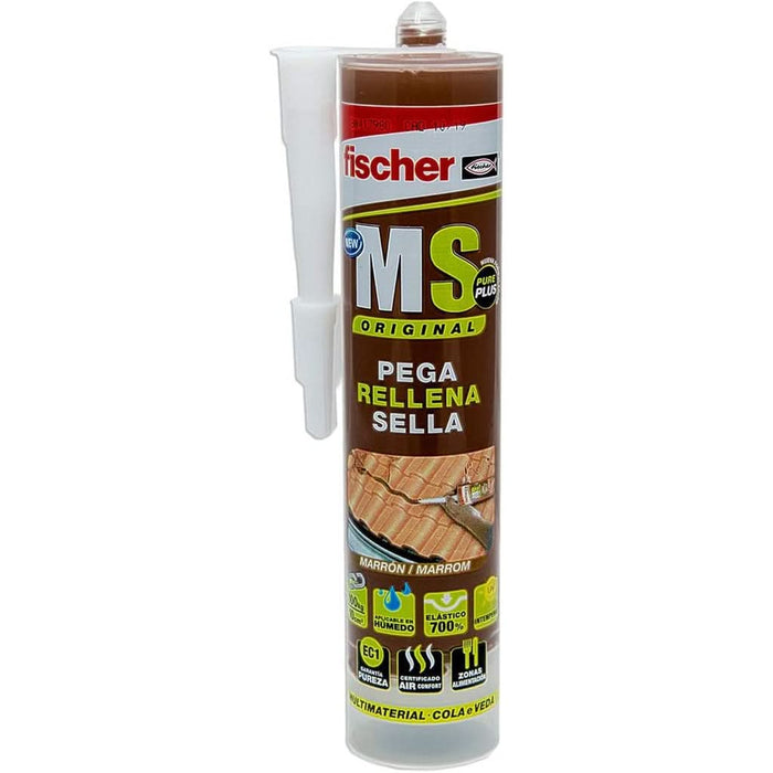 Impermeabilizante instalación solar MS Plus - versión cartucho de 290ml - fischer Shop