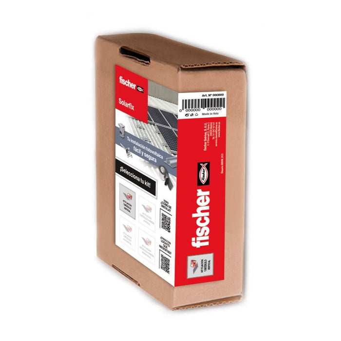 Kit coplanar para cubierta de chapa fischer (Unión Horizontal) - fischer Shop