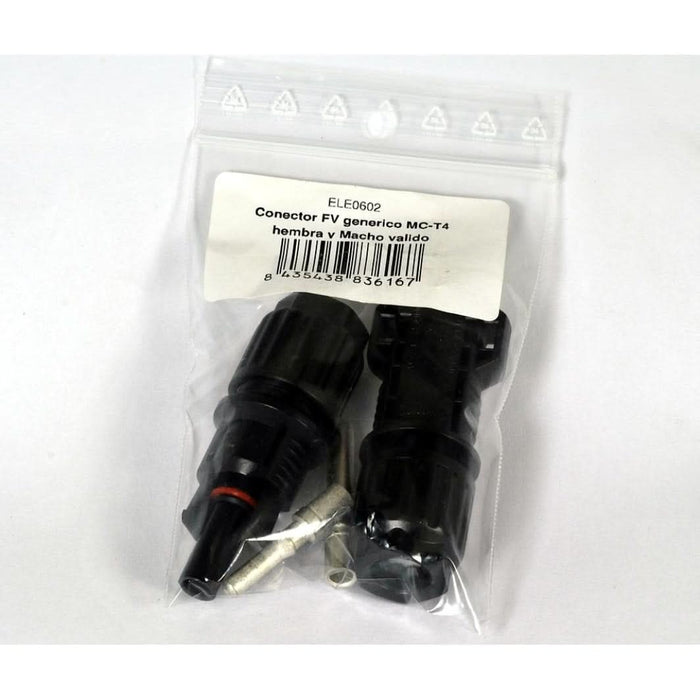 Conectores FV H+M / 2,5/4/6 mm // 1500v Tipo MC4 (10 parejas) - fischer Shop