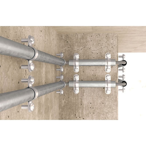 Abrazadera fischer de metal para tubo AM 32 (Caja 25 unidades) - fischer Shop