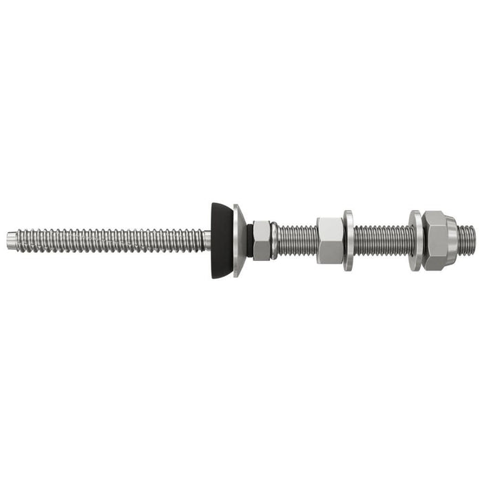 Varilla roscada para metal STSI 10X181mm inoxidable A2 (caja 10 uds) - fischer Shop
