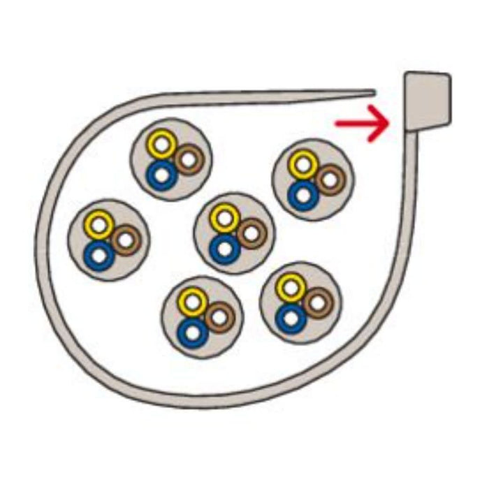 Brida de nylon fischer  UBN 3,6x200 blanca- 100B (Pack 100 unidades) - fischer Shop