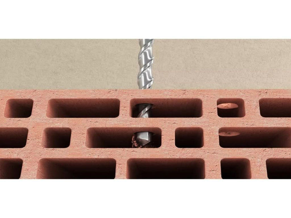 Broca fischer SDS Pointer U 18/400/450 para teja en instalación solar - fischer Shop