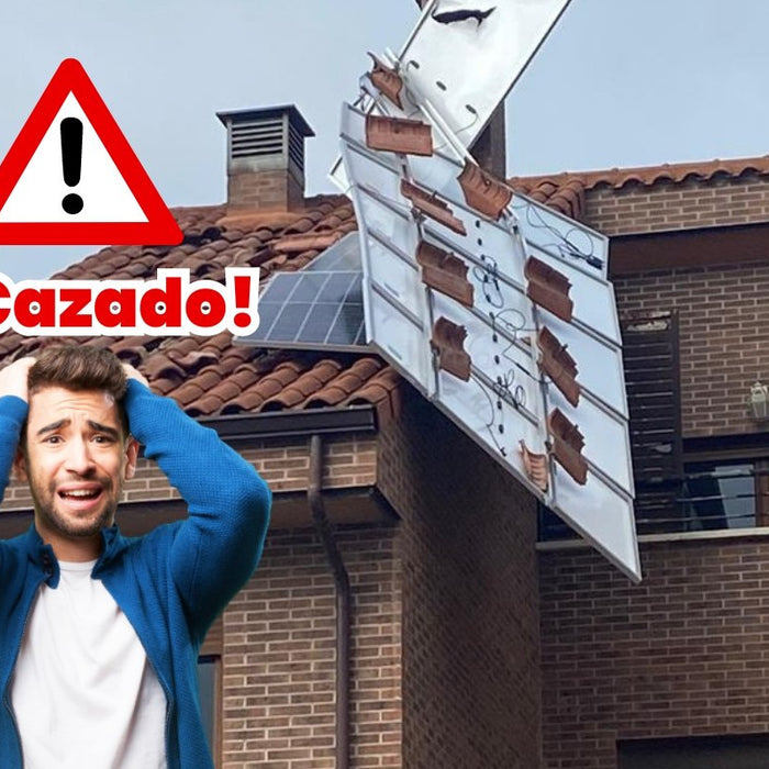 ¡Cazado! El tejado que voló por no llegar a la base de anclaje - fischer Shop