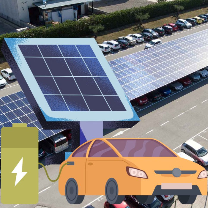 Energía Solar: La Revolución en la Carga de Vehículos Eléctricos - fischer Shop