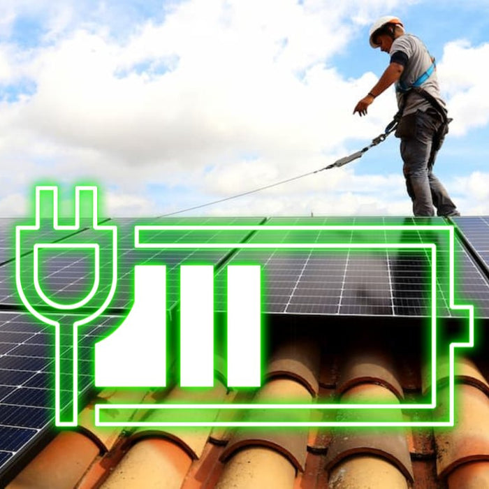 ¿CUÁNTAS BATERÍAS NECESITA una INSTALACIÓN de PLACAS SOLARES? - fischer Shop