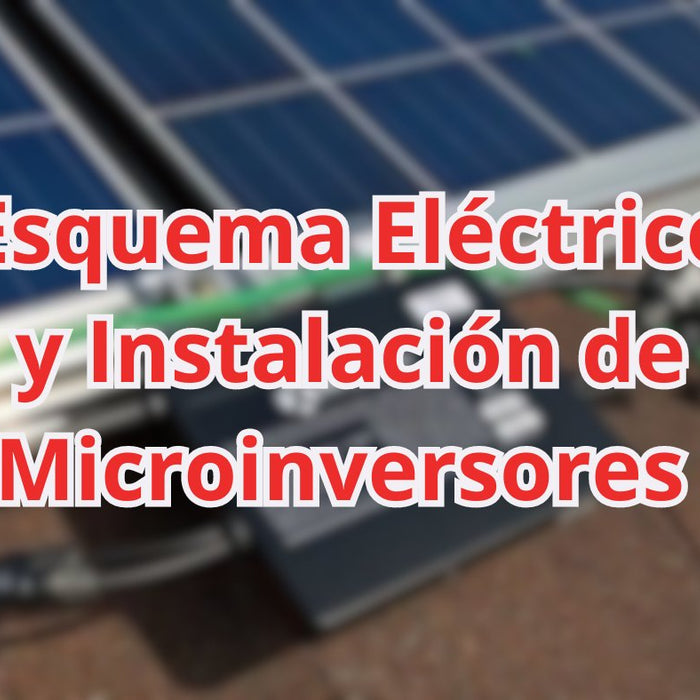 Guía completa sobre el esquema eléctrico y la instalación de microinversores en energía solar - fischer Shop