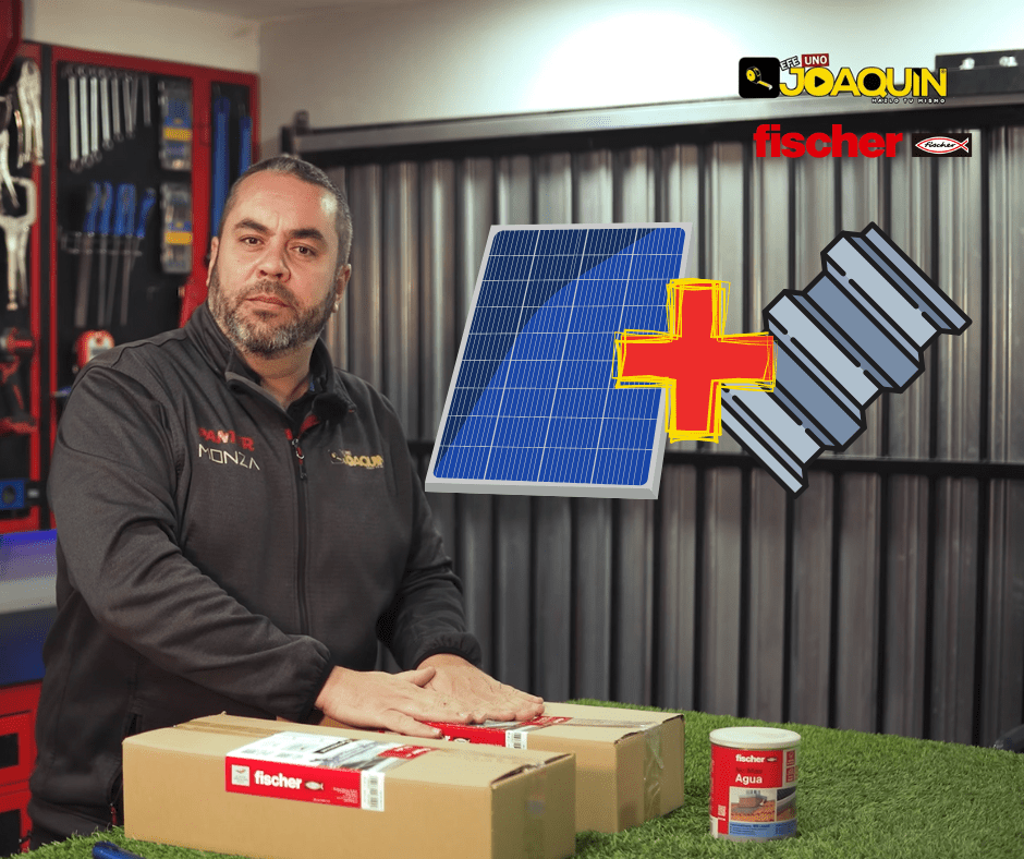 Cómo instalar placas solares en tejados de chapa con los kits de fischer