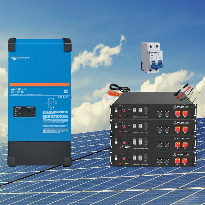 Cómo AÑADIR BATERÍAS a una INSTALACIÓN SOLAR con MICROINVERSORES (Retrofit) - fischer Shop