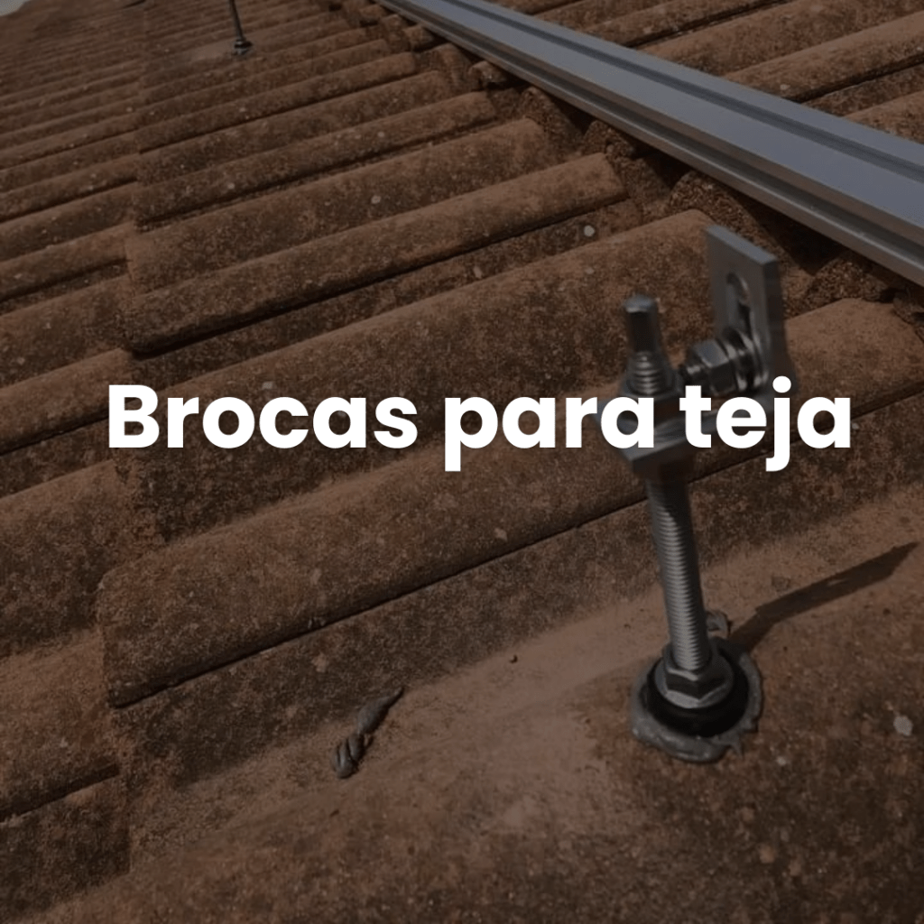 Brocas para perforar tejas