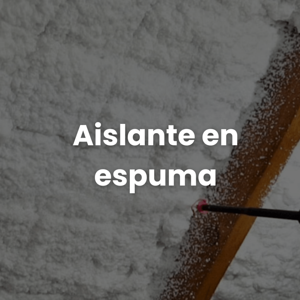 Aislante en espuma