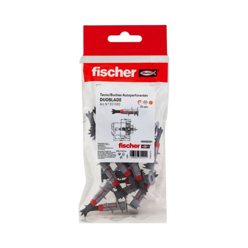 Taco Pladur Duoblade sin Tornillo fischer | Instalación sin Complicaciones - fischer Shop 