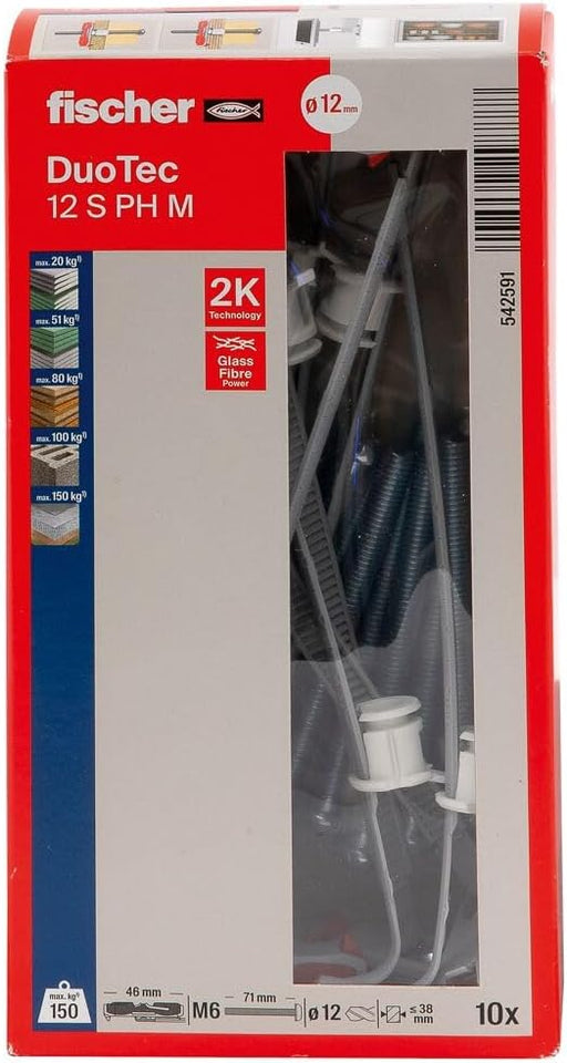Taco DuoTec M12 Con Tornillo - fischer Shop