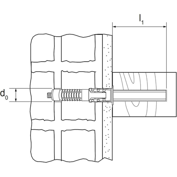 Soportes de Estantes Ocultos CPF 10/150 – Fijación Invisible Caja 20uds - fischer Shop