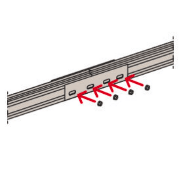 Conector para Perfil Solar Fish H33 (antes Solar - light) de aluminio (pac 10 uds) - fischer Shop