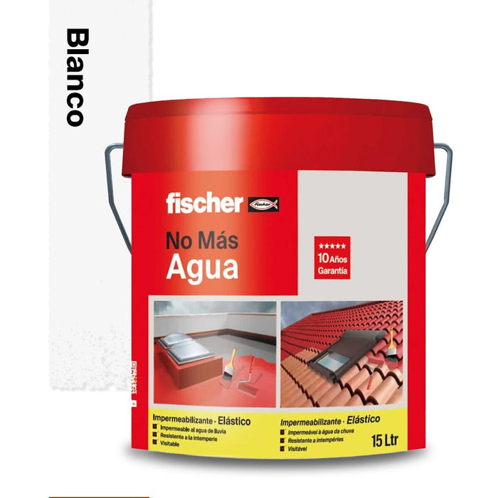 Impermeabilizante "No más Agua" de Caucho Elástico sin Fibras - fischer Shop