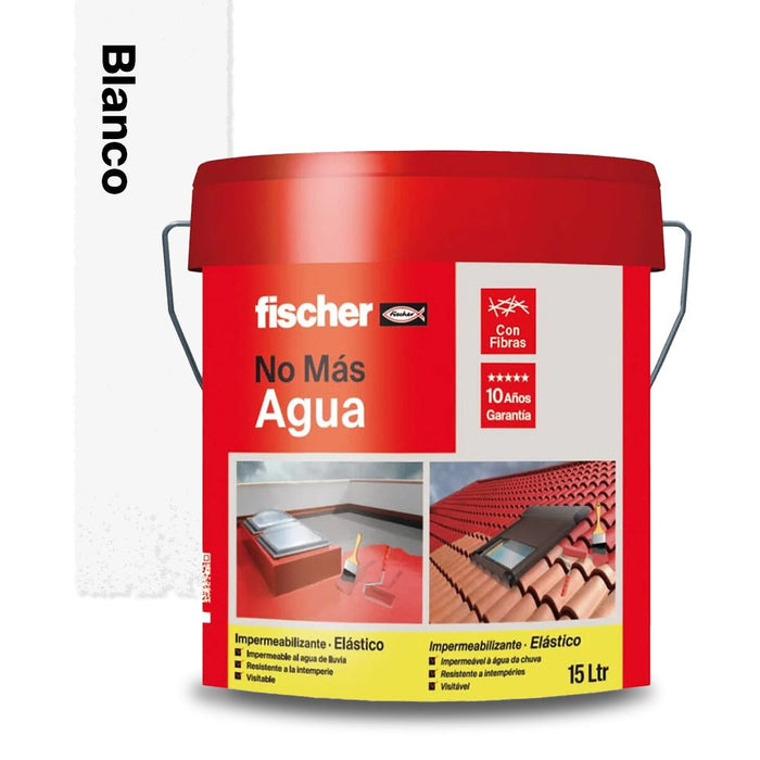 Impermeabilizante "No Más Agua" de Caucho Elástico con Fibras - fischer Shop